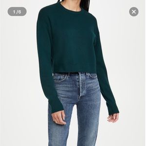 Reformation relaxed cashmere crew sweater